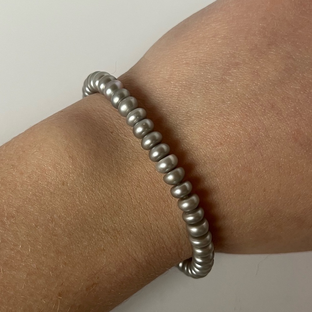Honora Fresh Water Pearls Bracelets Set of 3: Black, Grey, & White - Picture 6 of 9